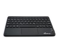 MediaRange Tastatur Wireless 64 Tasten Touchpad DE Schwarz