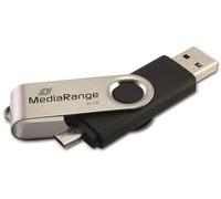 MediaRange Mobile USB 2 en 1 OTG Clé USB 32 Go