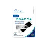 MediaRange USB-Stick 8 GB USB combo mit Micro USB