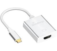 MediaRange USB Type-C 3.1 vers HDMI Convertisseur Argent