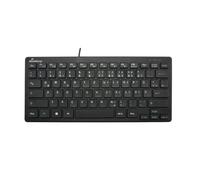 MR OS112 - Clavier, USB, noir, plat