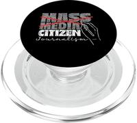 Médias Journalisme Citoyen Journalism Journaliste Citoyen PopSockets PopGrip pour MagSafe
