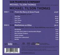 MEDIATATIONS ON RILKE FROM THE DIARY OF ANNE FRANK-TILSON THOMAS/SFS 2 SACD NEUF