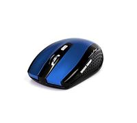 Media-Tech Raton Pro B Souris RF Wireless Optique 1600 DPI Ambidextrous - Souris (Ambidextrous, Optique, RF Wireless, 1600 DPI, Black, Bleu)