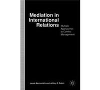 Mediation in International Relations - J. Rubin - Palgrave Macmillan - Livre en Anglais - Paperback J. RubinJ. Rubin (Auteur)