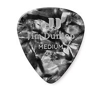 Médiator Celluloid Black Perloid medium sachet de 12