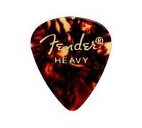 Fender – Médiators 351 Classic Celluloid – Épais (Heavy) – Écaille de tortue – Lot de 12