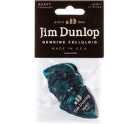 Mediator Celluloid Turquoise Pearl Heavy 12 Pack