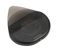 Médiator de guitare LED avec lumière sensible au mouvement, lumineux et antidérapant en plastique avec 0,6 0,8 1 mm, trois bords pour la pratique de concert et de faible luminosité (blanc)