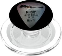 Médiator de Guitare rétro Lake Reflections PopSockets PopGrip pour MagSafe