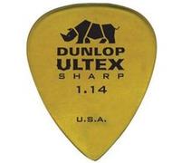 Jim Dunlop Médiators Ultex Sharp 1,14 mm – Sachet de 72