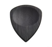 Médiator en bois poli à la main pour les joueurs de guitare acoustique à la recherche d'un son riche et d'un savoir-faire artisanal (bois de santal noir)