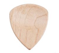 Médiator en bois poli à la main pour les joueurs de guitare acoustique à la recherche d'un son riche et d'un savoir-faire artisanal (érable)