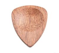 Médiator en bois poli à la main pour les joueurs de guitare acoustique à la recherche d'un son riche et d'un savoir-faire artisanal (palissandre)