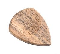 Médiator en bois poli à la main pour les joueurs de guitare acoustique à la recherche d'un son riche et d'un savoir-faire artisanal (bois de santal doré)