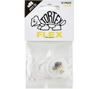 Jim Dunlop Médiators Tortex Flex Jazz III 0,73 mm – Pack de 12