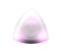 Médiator lumineux à LED antidérapant pour guitare électrique, acoustique, basse, spectacle, rouge