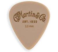 MARTIN Médiator Luxe by Martin, Apex, 1,00mm, beige, surface satinée, logo gravé (18A0119)