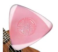Médiators antidérapants en nylon pour guitare acoustique | Matériau flexible avec design texturé, accessoire de musique pour ukulélé, Zhongruan Liuqin