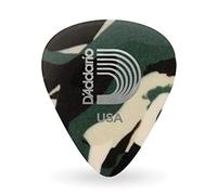 Médiators D'Addario Celluloïd Camouflage Heavy, Pack 10