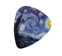 Médiators de guitare de 0,46 mm, 0,71 mm, 0,96 mm, prise en main ergonomique, adaptés à toutes les guitares, design unique