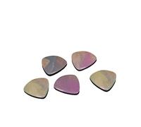 Médiators de guitare en résine réactive avec surfaces texturées, cadeaux professionnels pour guitares acoustiques électriques, ukulélé basse, médiators en résine colorés