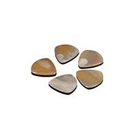 Médiators de guitare en résine réactive avec surfaces texturées, cadeaux professionnels pour guitares acoustiques électriques, ukulélé basse, médiators en résine colorés