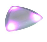 Médiators de guitare - Support de médiators de guitare, médiators lumineux pour ukulélé électrique acoustique, durable, fin, poids moyen, accessoire d'éclairage LED, cadeau pour musiciens, pour