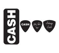 Médiators - DUNLOP JCPT04H - Johnny Cash Bold - Noir