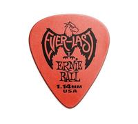 Ernie Ball Médiators Everlast Rouge 1,14 mm Lot de 12