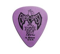 Ernie Ball Médiators Everlast 1 mm Sachet de 12 Violet