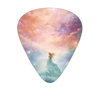 Médiators fins, moyens et lourds, 12 médiators Fantasy Paradise Space résistants à l'usure, adaptés pour guitare, basse, guitare électrique, ukulélé,