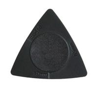 Médiators fins pour guitare, médiators pour guitare à grip,Médiators de forme triangulaire antidérapants, résistants à la transpiration, pour basses - 3 médiators de basse d'épaisseur différente, médi