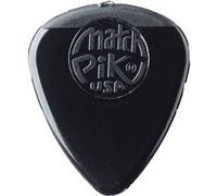 Médiators Jim Dunlop Nylon Match 12 Packs de 6 Médiators Black 1.00 MM