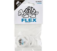 Jim Dunlop Médiators Pack joueur – 12 médiators – 0,73 mm – blanc