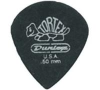 Jim Dunlop Médiators Tortex Pitch Black Jazz III 482P50 0,50 mm sachet de 12