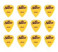 Médiators Shiver Médiators Nylon 0,58 mm Boîte de 12 Jaune