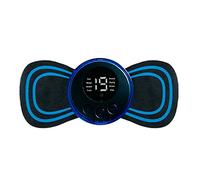 Mediawave Store - Mini masseur cervical électrique rechargeable | Multi-usage avec 8 modes pour cou, dos et muscle