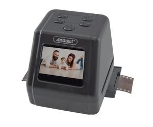 Mediawave Store - Mini scanner numérique pour Pellicules Diapositives et Negativités, Scanner portable pour film, Transforme en JPEG, Convertisseur de photos de vieux formats, transportable