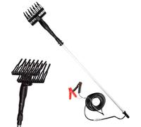 Mediawave Store - Motoculteur électrique ROYALWAVE. Secousse professionnelle, alimenté à 12 V et complet avec câbles, indispensable pour une récolte efficace des olives