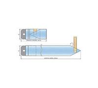 Mediberg Camera Drape, Housse de protection pour appareil photo, Polyéthylène transparent antistatique, Stérile, Taille 13 x 250 cm, Lot de 100 pièces