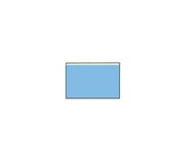 Mediberg Champ chirurgical avec côté adhésif en tissu non tissé à double couplage, absorbant et imperméable, stérile et jetable, 2 couches, bleu clair, taille 50x75 cm, sans latex, 100 pcs emballées