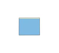 Mediberg Champ chirurgical avec côté adhésif en tissu non tissé à double couplage, absorbant et imperméable, stérile et jetable, 2 couches, bleu clair, taille 75x90 cm, sans latex, 75 pcs emballées