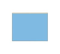 Mediberg Champ chirurgical avec côté adhésif en tissu non tissé à double couplage, absorbant et imperméable, stérile et jetable, 2 couches, bleu clair, taille 50x50 cm, sans latex, 100 pcs emballées