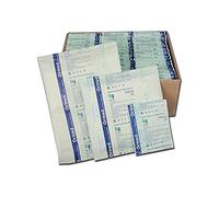Mediberg NOLINT Tablette de gaze hydrophile en pur coton, non stérile, 20 fils/cm2, 16 couches pliées et bordées, taille 5 x 5 cm, 100 pièces