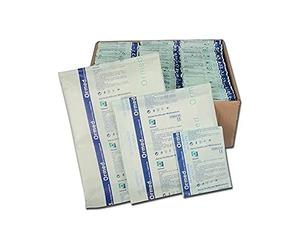 Mediberg NOLINT Tablette de gaze hydrophile en pur coton, non stérile, 20 fils/cm2, 16 couches pliées et bordées, taille 5 x 5 cm, 100 pièces