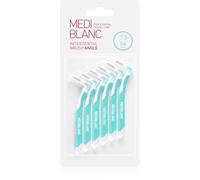 MEDIBLANC Interdental Pick-brush Angle brossette interdentaire 6 pcs 0,6 mm Blue 6 pcs