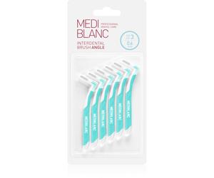 MEDIBLANC Interdental Pick-brush Angle brossette interdentaire 6 pcs 0,6 mm Blue 6 pcs