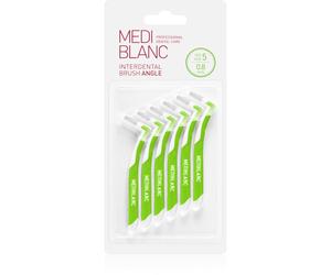 MEDIBLANC Interdental Pick-brush Angle brossette interdentaire 6 pcs 0,8 mm Green 6 pcs