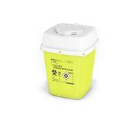 Medibox 5,7 l - Récipient pour l'élimination des objets pointus et tranchants dans un environnement médical